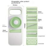Multi-function Vegetable Chopper Household Stainless Steel Kitchen Grater - Image 4