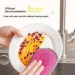 Microfiber Thick Household Kitchen Dishwashing Spong Mop - Image 3
