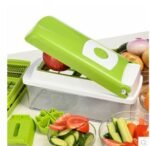 12pcs Multifunctional Vegetable Chopper Handle Food Grate Food Chopper Vegetable Slicer Dicer Cut Kitchen Gadgets - Image 2