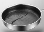 Stainless Stee Frying Pan Non-Stick Frying Pan - Image 4