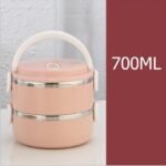 Cute Japanese Lunch Box For Kids School Portable Food Container Stainless Steel - Image 3