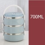 Cute Japanese Lunch Box For Kids School Portable Food Container Stainless Steel - Image 7