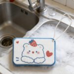 Strawberry Bear Dishwashing Sponge - Image 3