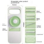 Multi-function Vegetable Chopper Household Stainless Steel Kitchen Grater - Image 8