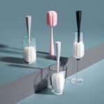 [Hedou] Vertical Cup brush sponge cleaning Cup brush milk bottle brush cleaning brush glass cleaning brush wholesale - Image 2