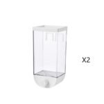 Kitchen Food Storage Easy Press Container Cereal Dispenser Wall Mounted Food Storage Box - Image 7
