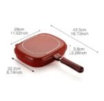 Double Side Frying Pan Non-stick Flip Frying Pan - Image 9