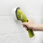 Kitchen Dishwashing Brush Removable Handle Automatically - Image 2