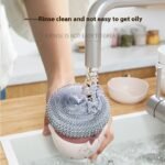 Automatic Liquid Filling Dishwashing Brush Kitchen Dish Brush - Image 8