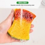 12 Pack Zero Scratch Scrub Sponges, 4 Pack, Non-Scratch Kitchen Sponges For Dishes And Cleaning - Image 7