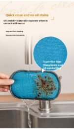 Microfiber Thick Household Kitchen Dishwashing Spong Mop - Image 10