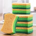 12 Pack Zero Scratch Scrub Sponges, 4 Pack, Non-Scratch Kitchen Sponges For Dishes And Cleaning - Image 6
