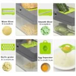Nice Smart 15TLG Dicer Vegetable Slicer Shredder Manual Onion Chopper - Image 8