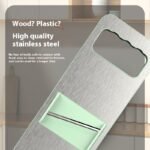 Kitchen Household Hand Guard Stainless Steel Multi-function Vegetable Chopper - Image 4