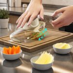 2in1 Multifunctional Vegetable Cutter For Cutting And Draining Vegetables Sturdy Food Chopper Convenient Dicer Kitchen Gadget - Image 3