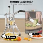 VEVOR Commercial Chopper Commercial Vegetable Chopper With 4 Blades Fruits Dicer