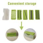 Nice Smart 15TLG Dicer Vegetable Slicer Shredder Manual Onion Chopper - Image 3