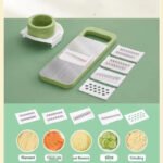 Stainless Steel Cutter Grater Multi-function Vegetable Chopper Kitchen - Image 6